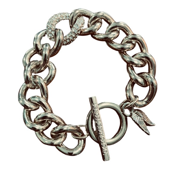 Victoria's Secret Jewelry - Victoria’s Secret Chunky Curb Chain Bracelet 8”
